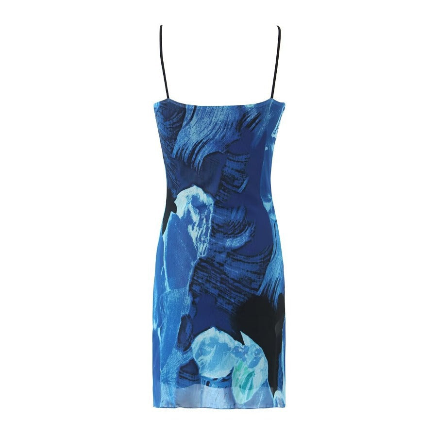 Night Waves Mini Dress