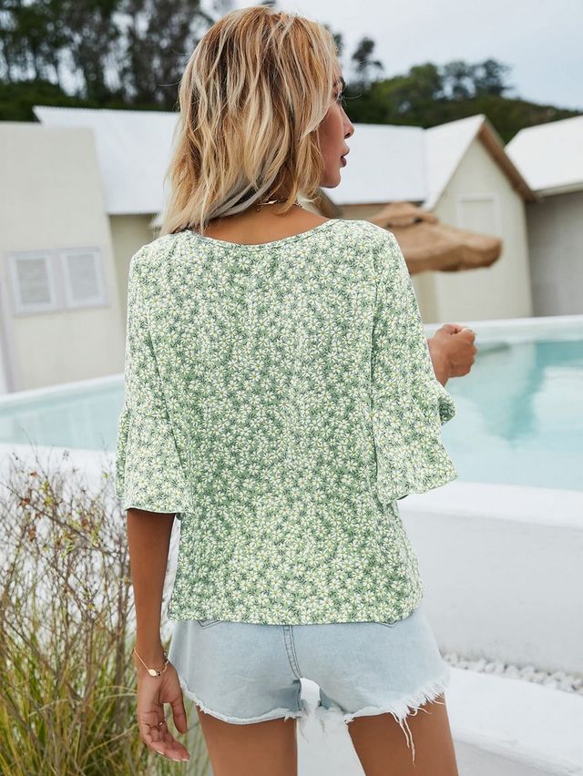 Verdant Blossom Top