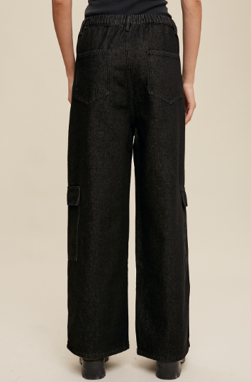 Wide Leg Cargo Pants